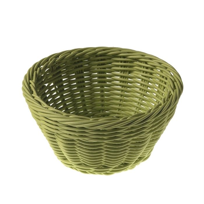 Košík zelený 18x9 cm polypropylén *dopredaj