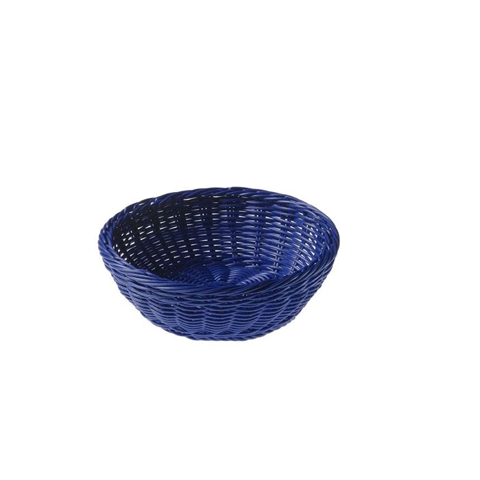 Košík na chlieb modrý 20x6,5 cm polypropylén *dopredaj