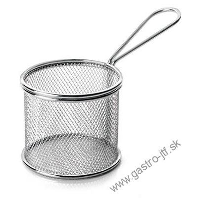 Košík nerezový servírovací 90x70(v) mm