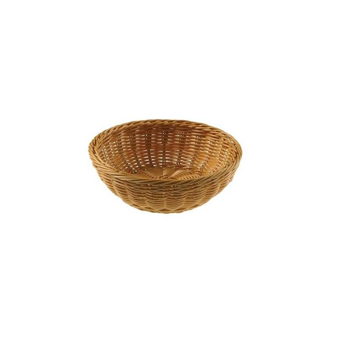 Košík na chlieb svetlohnedý 20x6,5 cm polypropylén