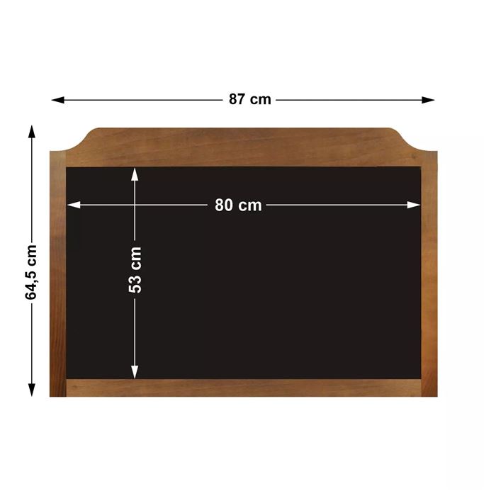 Horizontálna tabuľa TWB3b 64,5 × 87 cm