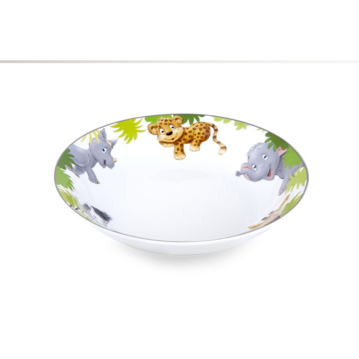 Detský hlboký tanier 19 cm AFRIKA