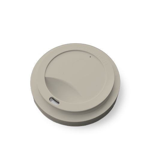 Viečko silikónové 2GO k poháriku béžové