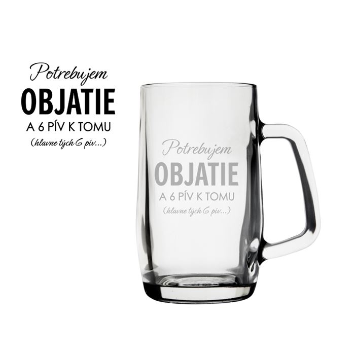 Krígel na pivo OBJATIE 0,5 l