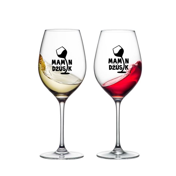 Pohár na víno "Mamin džúsik" 470 ml