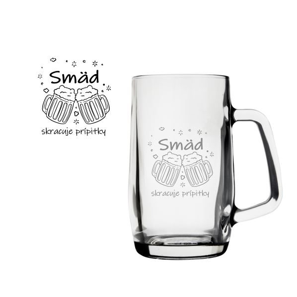 Krígel na pivo SMÄD 0,5 l