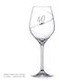 Výročný pohár s číslom 40 COSMIC Swarovski (470 ml)