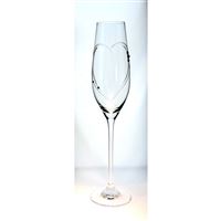 Poháre na sekt s kryštálikmi 210 ml SOUL HEART (2 ks)