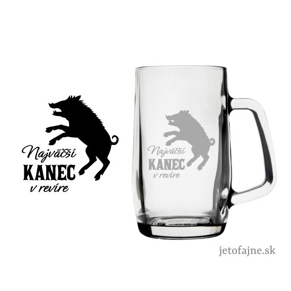 Krígel na pivo Najväčší kanec v revíri 0,5 l