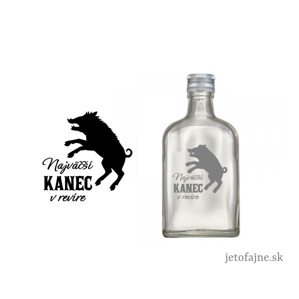 Ploskačka Najväčší kanec v revíri 0,2 l
