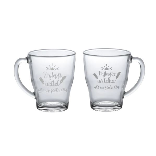 Šálka na čaj Najlepšia učiteľka / učiteľ 350 ml