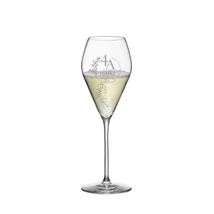 Pohár na prosecco Stužková- Universal 230 ml (mix dekorov)