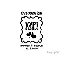 Výslužka VYPI S LÁSKOU - pieskovanie