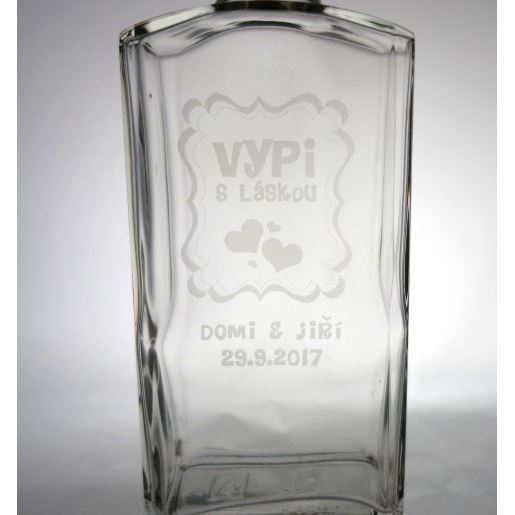 Výslužka VYPI S LÁSKOU - pieskovanie