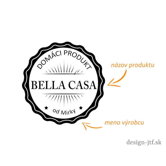 HOMEMADE pečať - pieskovanie