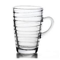 Sklenený hrnček s uchom 350 ml LAT360