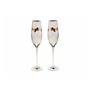 Poháre na sekt Goldie Hearts 210 ml (2 ks)