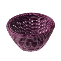 Košík bordó 18x9 cm polypropylén *dopredaj