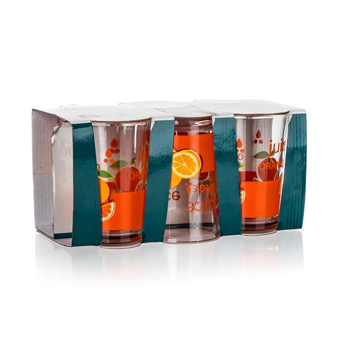Poháre 250 ml HB tumbler ORANGE (6 ks)