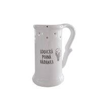 Vtipný krígel Logická hádanka (buclák/vysoký)