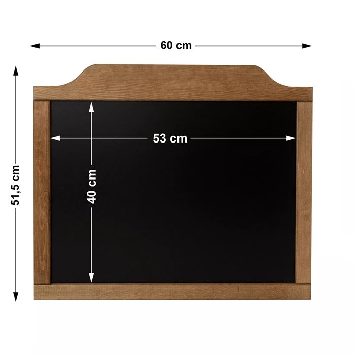 Tabuľa na zavesenie ležiaca- horizontálna TWB1b 3,5 51,5x60 - 3,5cm *dopredaj