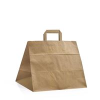 Taška hnedá Takeaway 32x20x28 papierová