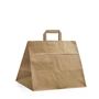 Taška hnedá Takeaway 32x20x28 papierová