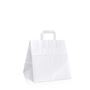 Taška biela Takeaway 26x17x25 papierová