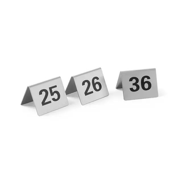 Čísla na označenie stolov25-36 sada 