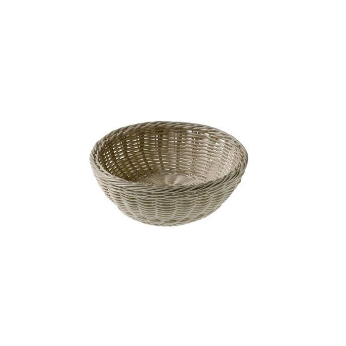 Košík na chlieb šedý 20x6,5 cm polypropylén