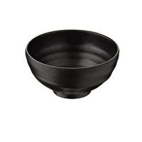 Čierna melamínová servírovacia miska Ø 19 cm – 950 ml