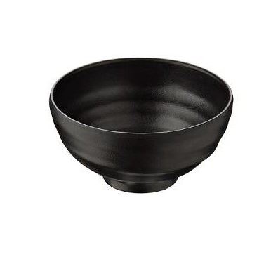 Čierna melamínová servírovacia miska Ø 19 cm – 950 ml