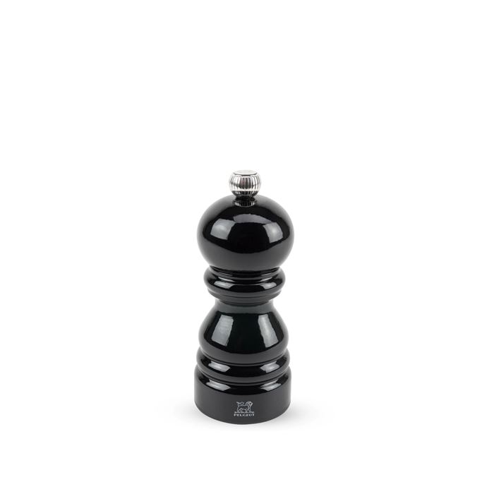 Mlynček Paris U-Select na korenie Peugeot, čierny, 12 cm