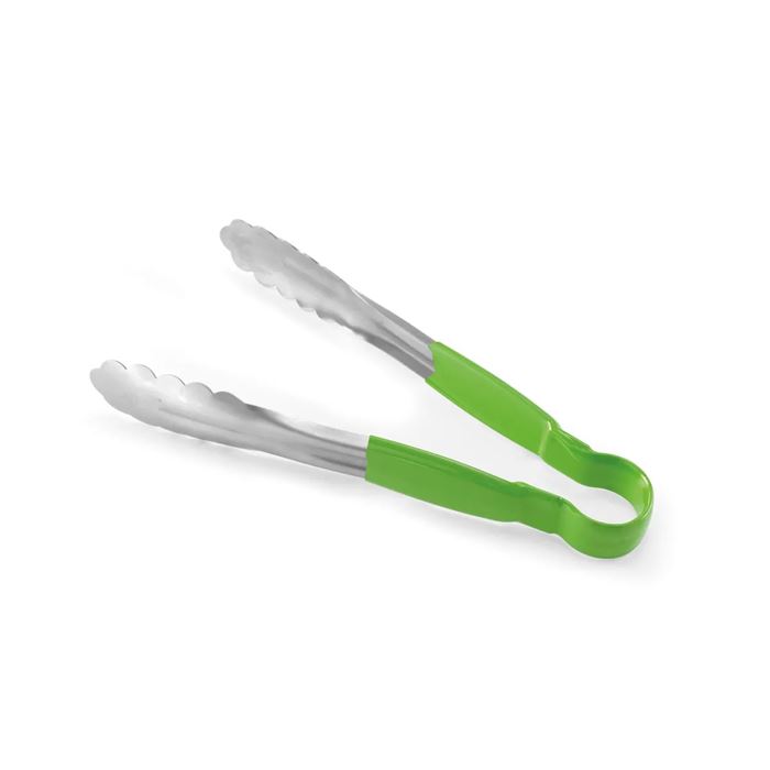 Servírovacie kliešte HACCP 25 cm – zelené