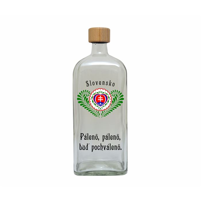 Fľaša 0,70 l SLIVOVICA v. Pálenô