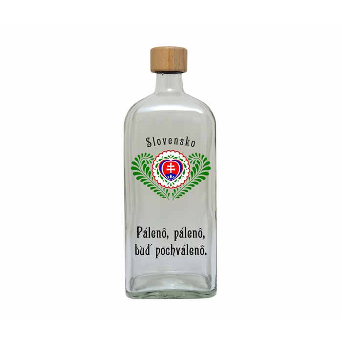 Fľaša 0,70 l SLOVENSKO v. Pálenô
