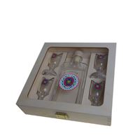 Darčeková kazeta Ploskačka - SLIVOVICA (0,2 l + 4x 0,02 l)