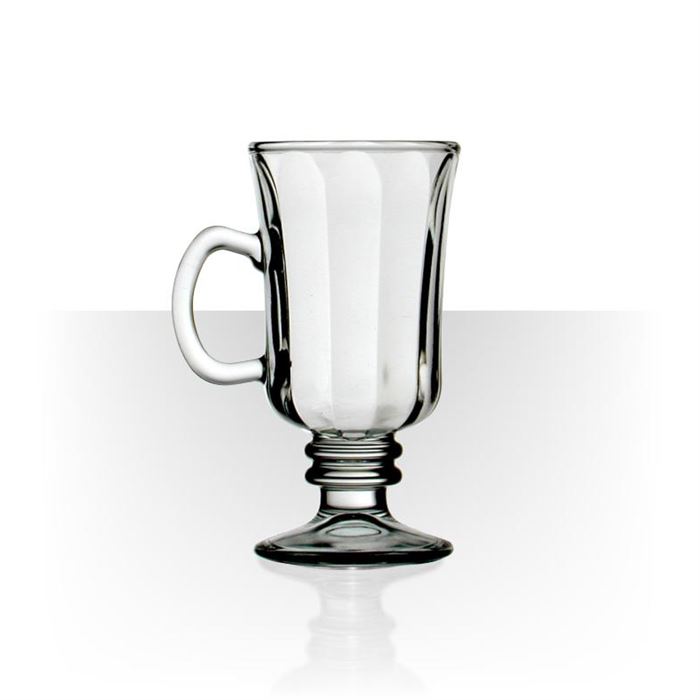 Pohár s uškom na horúce nápoje 240 ml VENEZIA optical