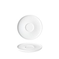 Podšálka 14 cm OPTIMO white glazed
