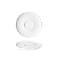Podšálka 16 cm OPTIMO white glazed