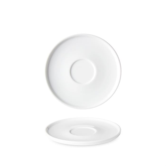 Podšálka 16 cm OPTIMO white glazed