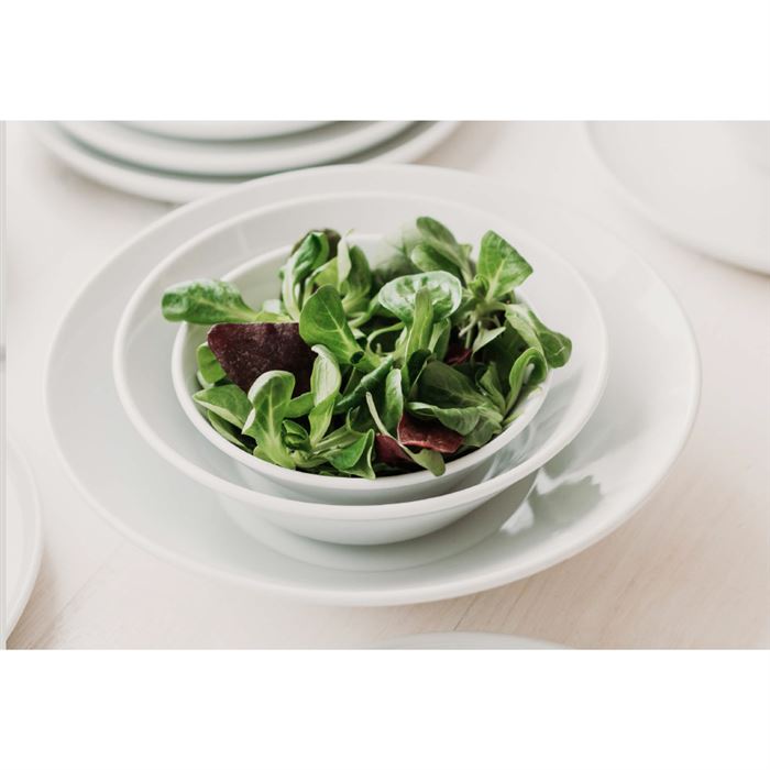 Miska 15 cm 370 ml OPTIMO white glazed