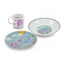 Detská súprava porcelánu SLON, 3-dielna