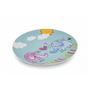 Detský plytký tanier 21 cm SLON – porcelán