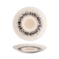 Tanier plytký coup 27 cm  ISABELL SPHERES BROWN