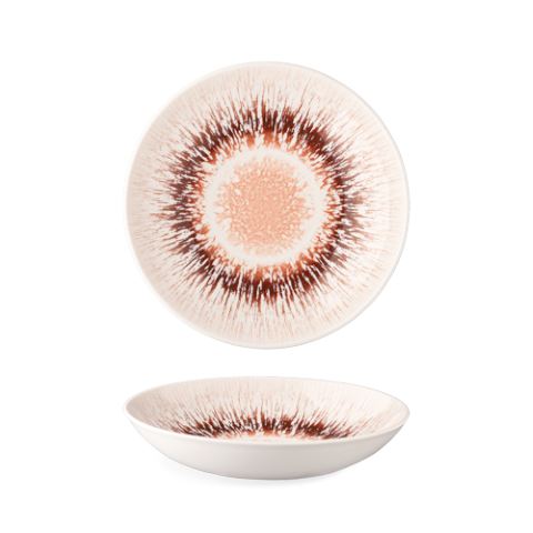 Tanier hlboký pasta coup 26 cm ISABELL SPHERES RED