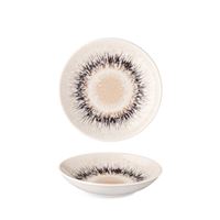 Tanier hlboký 17 cm ISABELL SPHERES BROWN