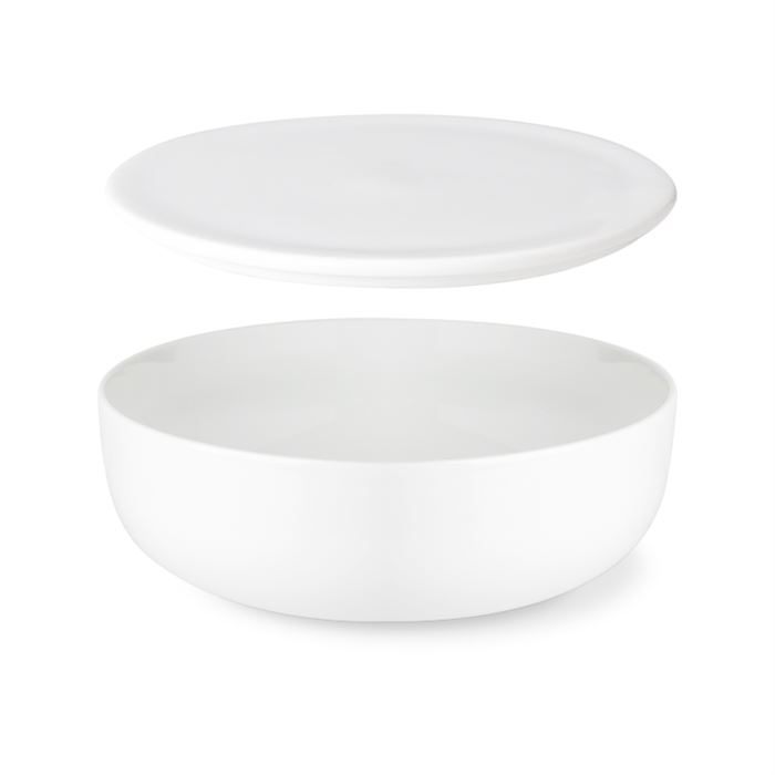 Miska hlboká 21 cm OPTIMO white glazed