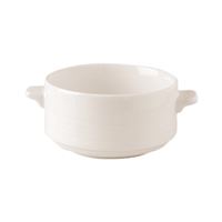 Miska na polievku s úchytmi stohovateľná 300 ml / pr.10 cm BANQUET