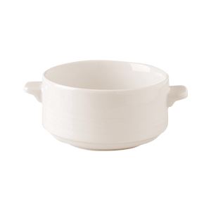 Miska na polievku s úchytmi stohovateľná 300 ml / pr.10 cm BANQUET